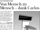 CARLOS in der Berner Zeitung